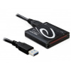 DeLOCK USB 3.0 Card Reader All in 1 - Čtečka karet - all-in-1 (víceformátový) - USB 3.0 91704