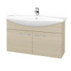 Dreja Umývadlová skriňa TAKE IT SZD2 105 - D04 Dub / Úchytka T04 / D04 Dub
