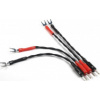 Chord Sarum T Links vidličky na banánky x 4, (28 cm od konce konektorů) + doprava a darček zadarmo