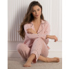 Pyžamo Mademoiselle Sommeil CC0157 Morning Kiss S-XL pudrově růžová L