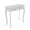 Konzolový stolík BIELY GLAMOUR štýl 79x77x33 cm