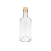 Fľaša sklo 500ml CYLINDER so zátkou