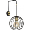 Emibig Albio nástenná lampa 1x15 W čierna-zlatá 144/K1