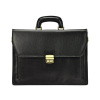 Gregorio 819-2 čierna pánska kožená aktovka 38 x 29 x 10,5 cm