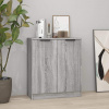 vidaXL Komoda sivý dub sonoma 60x30x70 cm spracované drevo