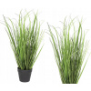 Umelá tráva v kvetináči Top Gift 40 cm zelená