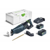 Festool Akumulátorová chvostová píla RSC 18 5,0 EB-Plus 576948