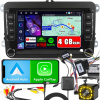 RADIO pre VOLKSWAGEN SEAT ŠKODA VW PASSAT B6 B7 GOLF 5 V 6 WiFi Android GPS