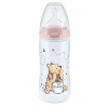 NUK 741022 FĽAŠA 300 ML INDIKÁTOR TEPLOTY SILIKÓNOVÝ CUMLÍK 0-6