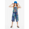 Detská kombinéza - Letný oblek Desigual 7 modrá (Desigual Blue Celkovodový pásový pás (7-8L))
