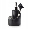 Dávkovač mydla - Black DispenSer 310 ml pre kefu na kuchynskú špongiu (Dávkovač mydla - Black DispenSer 310 ml pre kefu na kuchynskú špongiu)