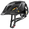 Prilba Uvex quatro cc MIPS all black mat/shiny - 56 – 61 cm