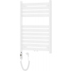 Mexen Uran, elektrické vykurovacie teleso 800x600 mm+ vykurovacia tyč 600 W, biela, W105-0800-600-2600-20