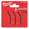 MILWAUKEE 48224257 REAMING BLADES POLKRUHOVÁ RAŠPĽA - 3KS