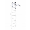 Benchk 28 cm x 116 cm tréningový rebrík (Kovový pb3w pull -up bar)