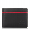 Peňaženka - Paolo Peruzzi peňaženka Prírodná koža čierna, červená pánska produkt (Portfólio malého kože Paolo Peruzzi rfid in-)