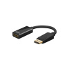 GOOBAY 03390364 Adaptér 67881 DisplayPort/HDMI 0,1m
