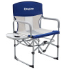 Kempingová skladacia stolička KING CAMP Director - modrá-šedá