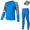 SENSOR MERINO IMPRESS SET modrá/camo - 110