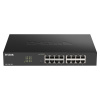 D-Link DGS-1100-16V2 sieťový prepínač Riadený Gigabit Ethernet (10/100/1000) Čierna (DGS-1100-16V2)
