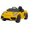 mamido Elektrické autíčko Porsche Spyder RS ​​718 lakované žlté