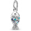 PANDORA Passions 799428C01 Visiaci, Modrá šupinatá ryba (Ag 925/1000, 2,8 g)