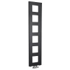 Sapho BLOCK radiátor 280x1330 mm čierny mat IR181