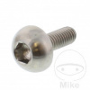 JMP Skrutky brzdového kotúča M6X1.00 mm 17 mm Titan pre Honda VTX 1800 2001-2006