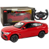 Rastar Auto na diaľkové ovládanie R/C BMW X6 M Rastar 1:14 červené