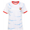 Dámsky športový dres na hádzanú Puma, CZECH HANDBALL JERSEY W AWAY biela,mix,modrá XS