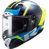 LS2 Helmets LS2 FF805 THUNDER C RACING1 GL.BLUE H-V YELLOW - L