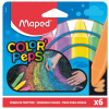 Maped krieda na asfalt Color`Peps 6 farieb