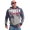 Yakuza mikina pánska s kapucňou SKULL TAG HOB 22031 parisian night Veľkosť: M, Farba: modrá