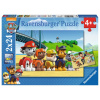 RAVENSBURGER Puzzle Tlapková patrola: Psí hrdinovia 2x24 dielikov