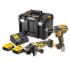 DeWALT DCK2080P2T Kombinovaná súprava 18 V - príklepová vŕtačka + brúska