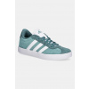 Detské semišové tenisky adidas VL COURT 3.0 JS3490 tyrkysová EUR 29