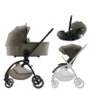 BRITAX Sada kočíka Rio + hlboká vanička + autosedačka Baby-Safe PRO Lux, Urban Olive