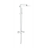 Grohe Euphoria Cube sprchová súprava nástenná s termostatom s dažďovou sprchou StarLight Chrome 26087000