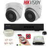 HIKVISION 2 kamerový set IP kamier 4Mpx