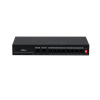 DAHUA Sieťový prepínač Dahua Technology PoE DH-PFS3010-8ET-65, rýchly Ethernet (10/100), napájanie cez Eth