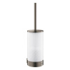 Grohe Selection - WC kefa nástenná s držiakom, sklo/kefovaný Hard Graphite 41076AL0