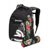 Batoh Meatfly Exile + PENÁL ZADARMO čierna/tropical 24 L