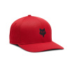FOX Head Tech Flexfit Hat, flame red, M31620-122