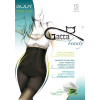 Gatta Sťahovacie zoštíhľujúce pančuchy silonky Gatta Body Total Slim 10 DEN, Veľkosť 2-s, Farba čierna