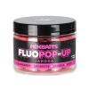 MIKBAITS - Plávajúce boilie Fluo Jahoda 150 ml 14 mm
