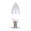 LED Žiarovka sviečka E14 5,5W TB