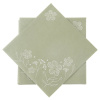 Orion Ubrousek papírový Greenish 20ks Green 33x33cm