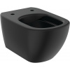Ideal Standard Tesi wc misa závesné bez oplachovacieho kruhu čierna polomat T4932V3