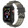 AppleKing odolné puzdro s transparentným remienkom pre Apple Watch 45mm / 44mm / 42mm - sivé - možnosť vrátiť tovar ZADARMO do 30tich dní