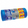 Vrecia zaväzovacie FINO Easy pack 35 ℓ, 15 mic., 50 x 55 cm, modré (30 ks)